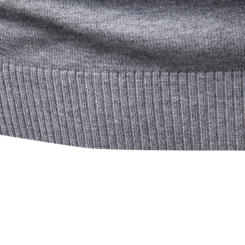 Men's Classic Turtleneck Knit Sweater