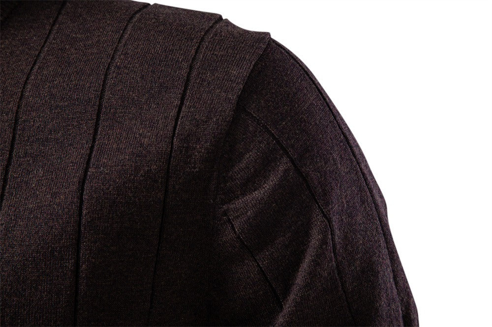 Textured Cotton Knit T-Shirt