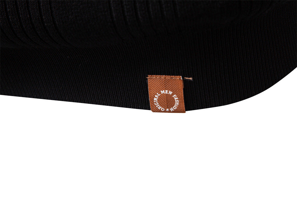 Breathable Knit Polo Shirt
