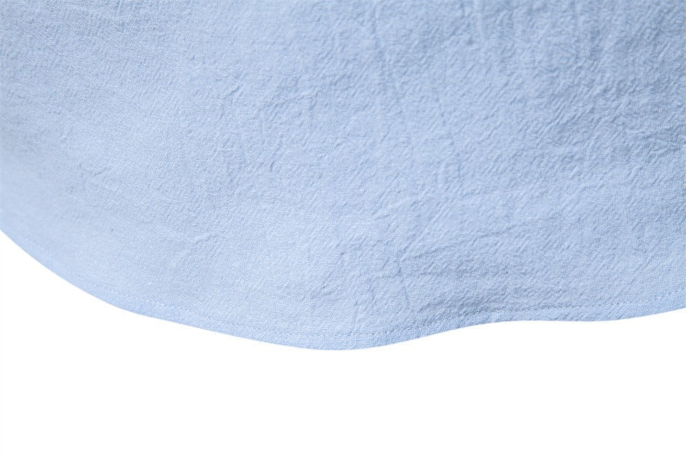Cotton Linen Short Sleeve Shirt