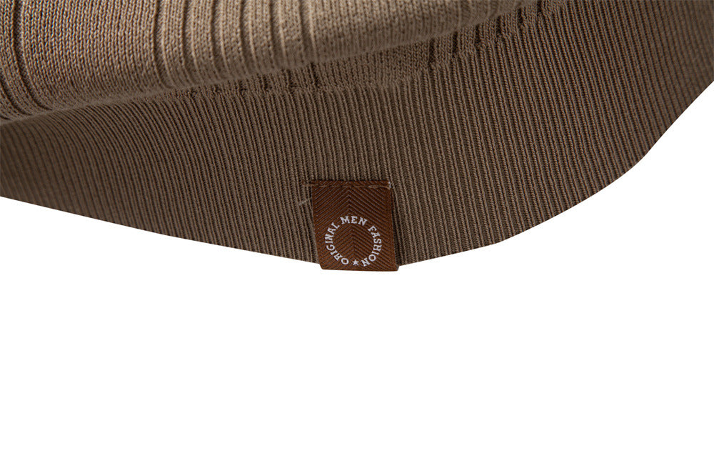 Breathable Knit Polo Shirt