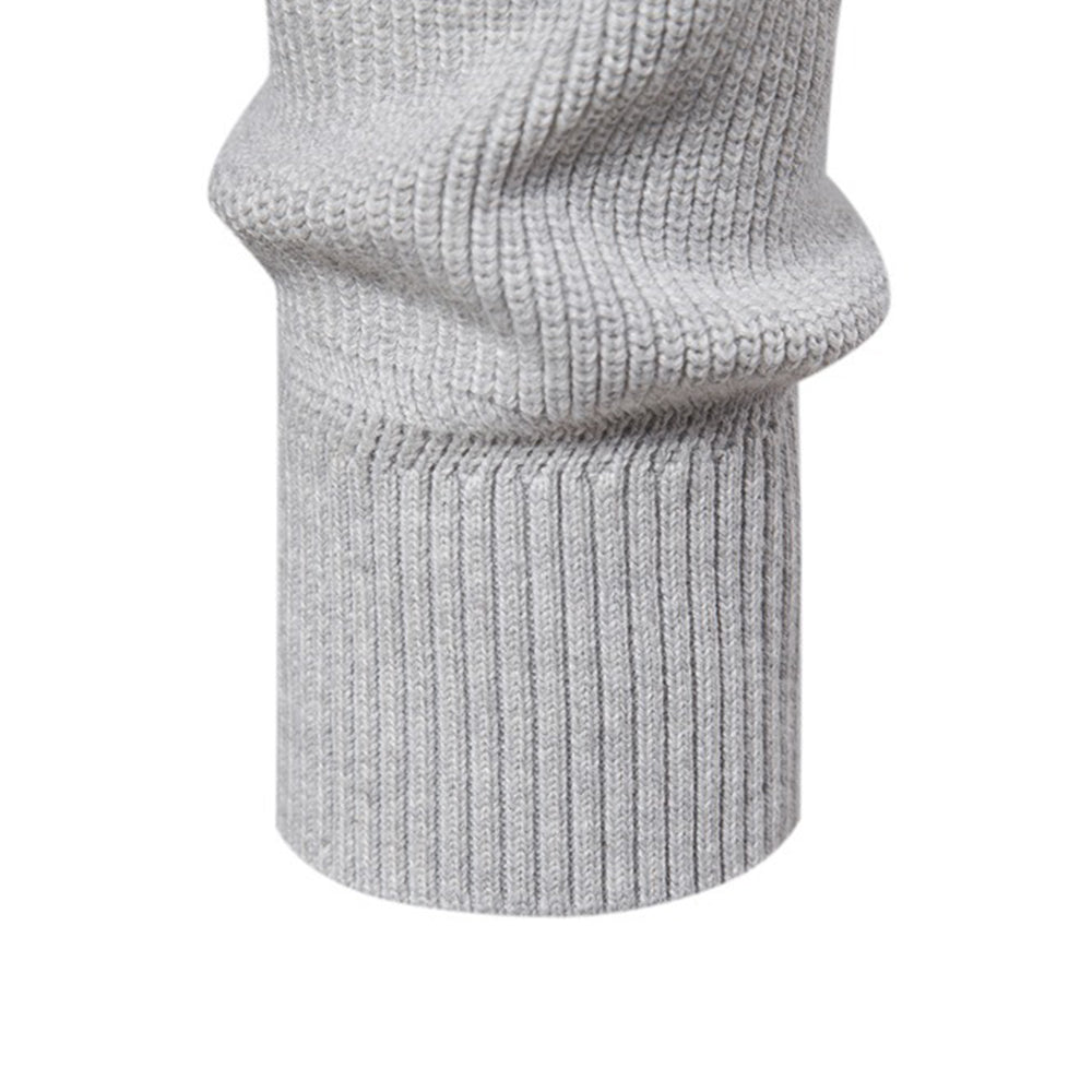 Men's Quarter-Zip Mock Neck Knit Sweater
