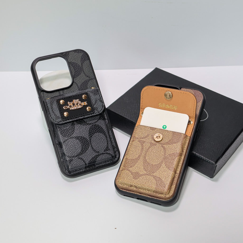 CH Style Card Holder for 14-18 Pro Max Plus iPhone Case