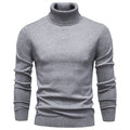 Men's Classic Turtleneck Knit Sweater