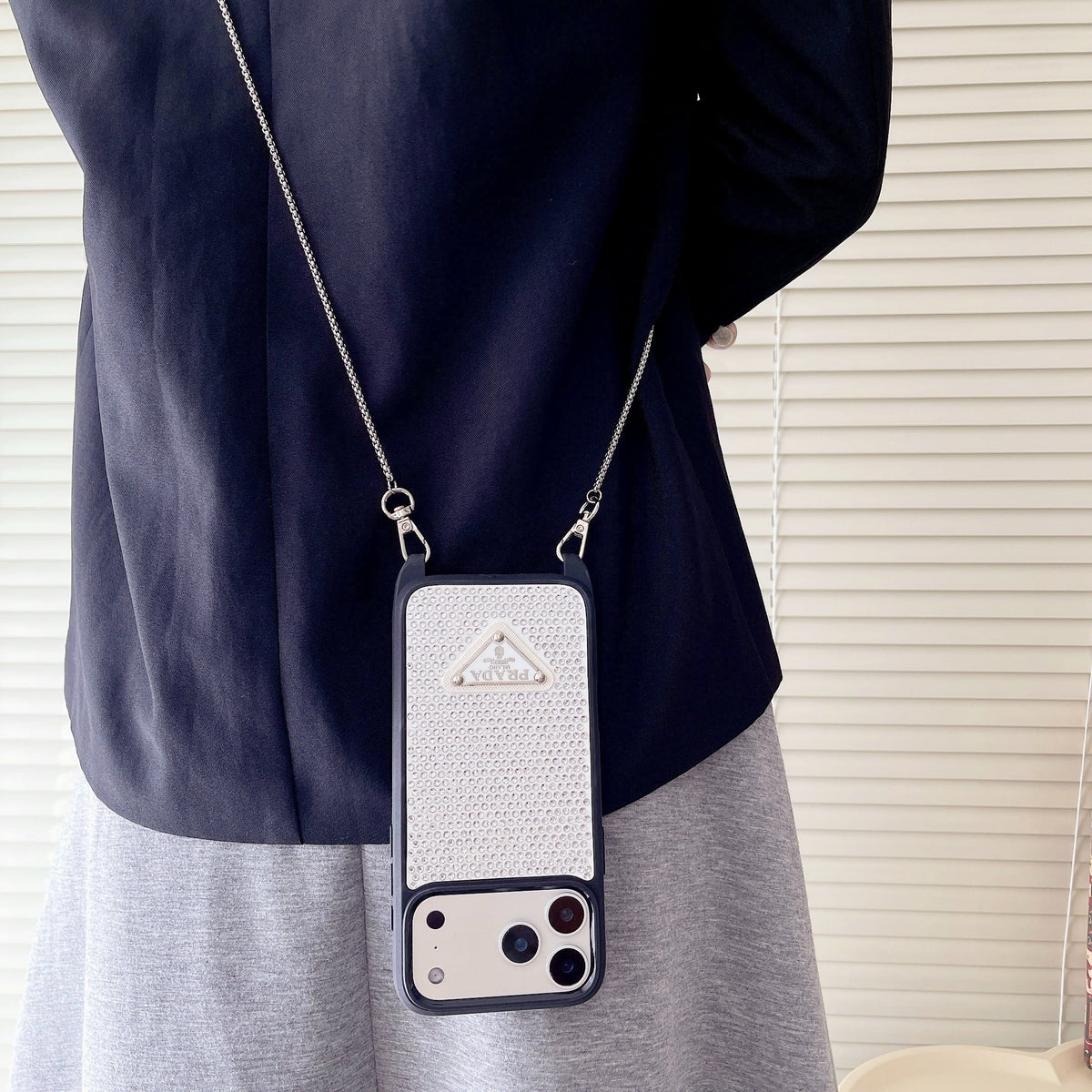 3 Color Phone Case on Chain iPhone