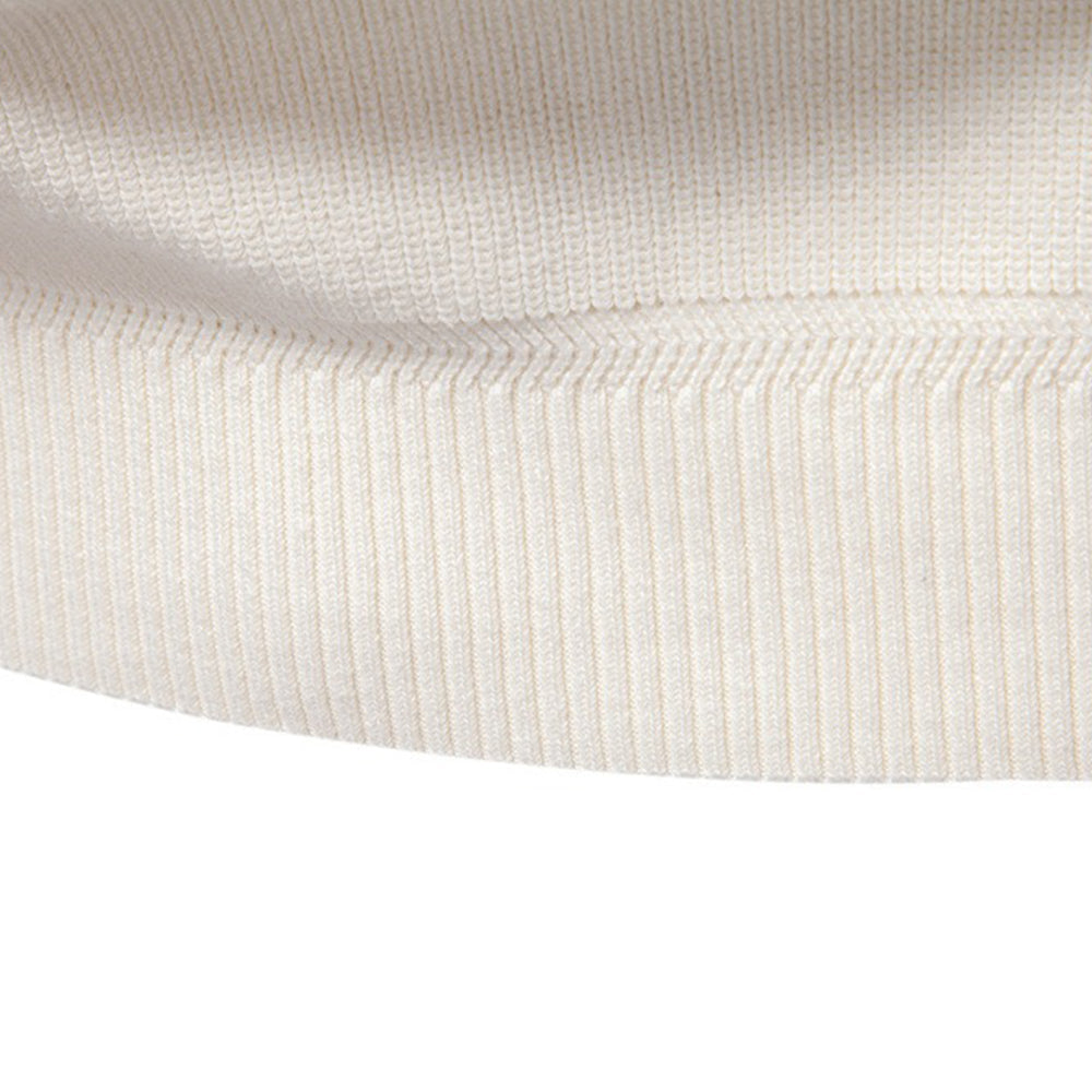 Men's Quarter-Zip Mock Neck Knit Sweater
