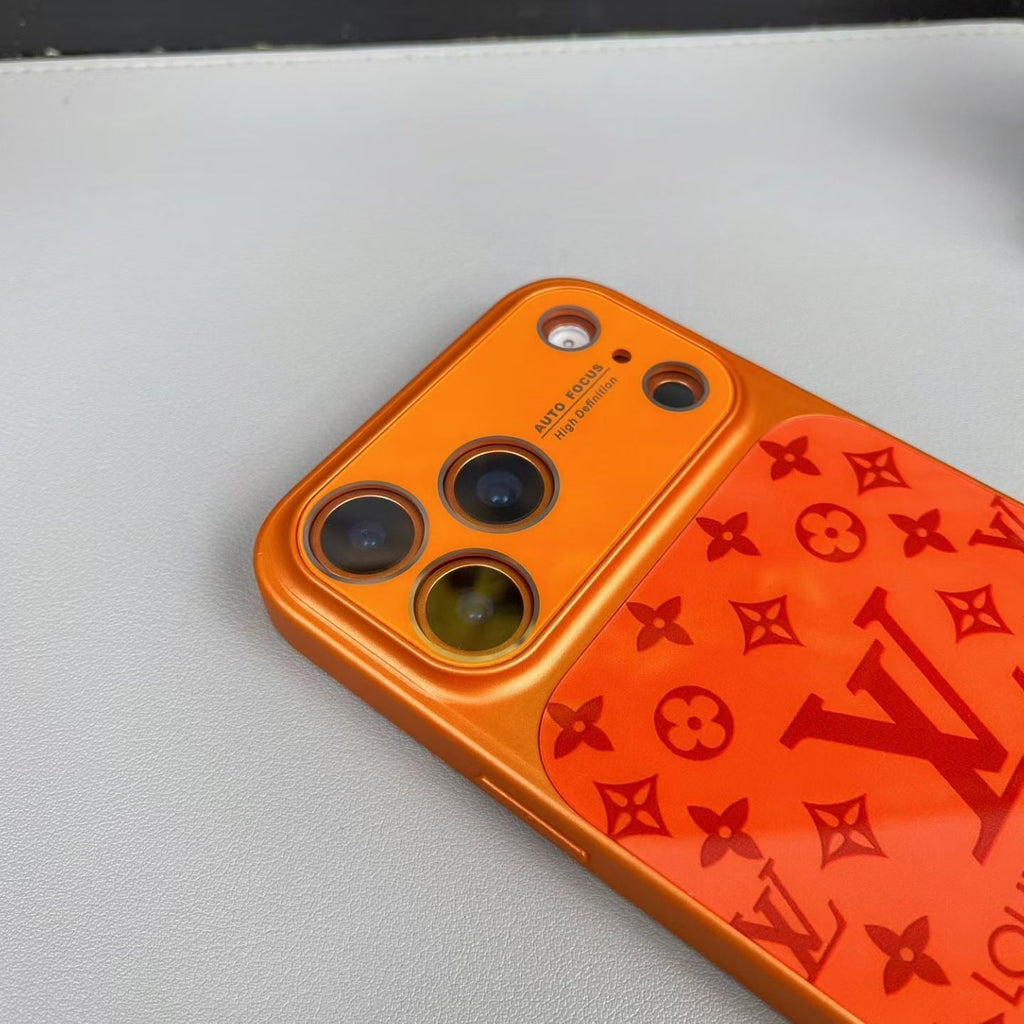Gloss Monogram iPhone Case for 14-18/Pro/Pro Max