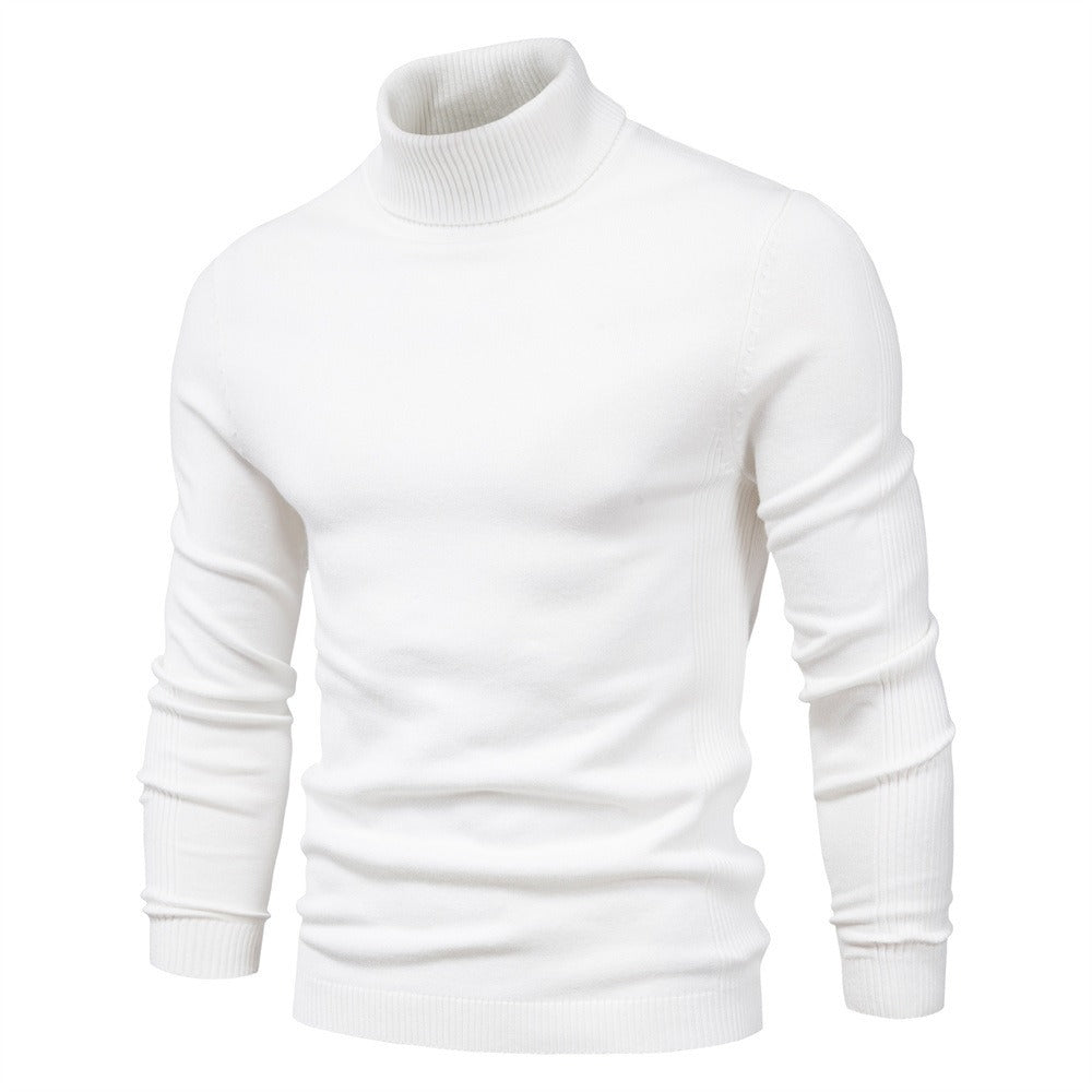 Men's Classic Turtleneck Knit Sweater