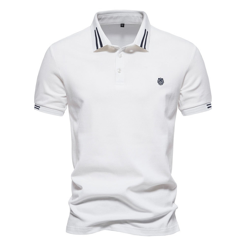 Men's Classic Cotton Pique Polo Shirt
