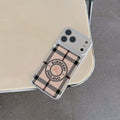 Burberry Phone Case Lens Protector Style for iPhone 13-18 / Pro / Pro Max