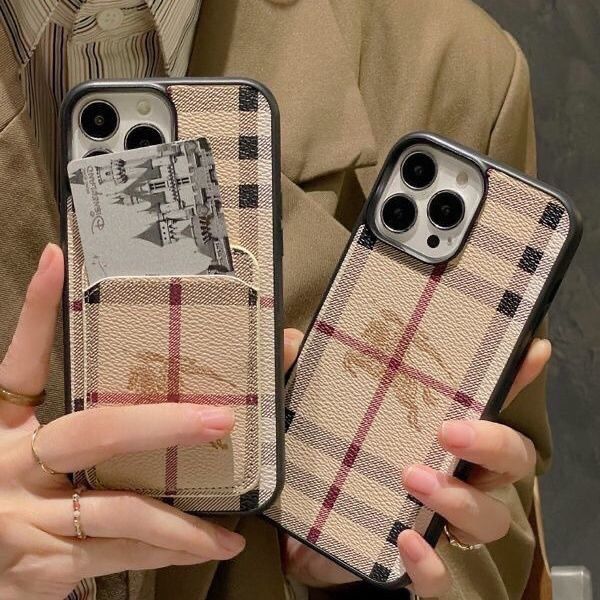 Burberry Style iPhone Case for 18 Pro Max Series
