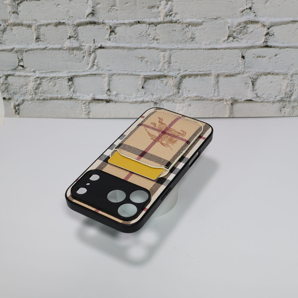 Burberry Card Holder iPhone Case for 1218 / Pro / Pro Max