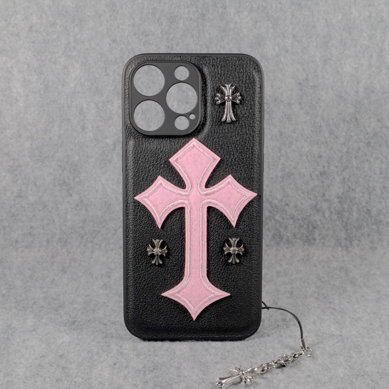 Chrome Hearts Cross Phone Case iPhone 11 12 13 14 15 16 17 18