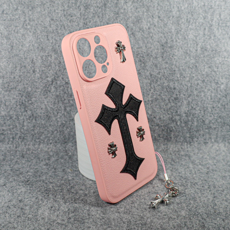 Chrome Hearts Cross Phone Case iPhone 11 12 13 14 15 16 17 18