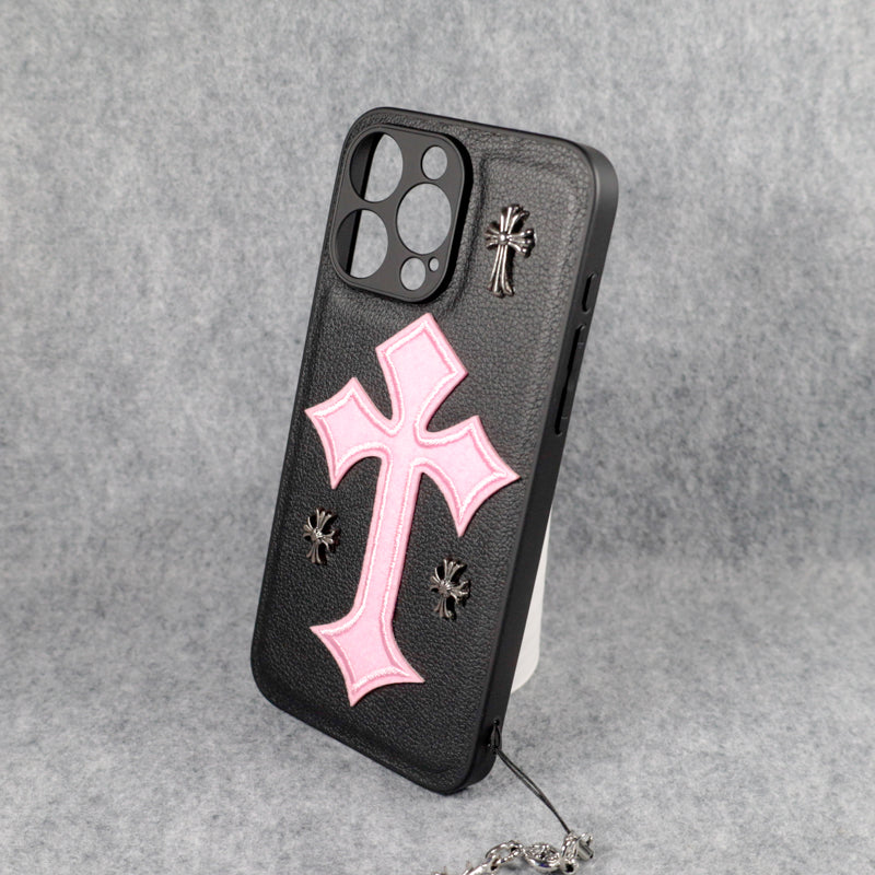 Chrome Hearts Cross Phone Case iPhone 11 12 13 14 15 16 17 18
