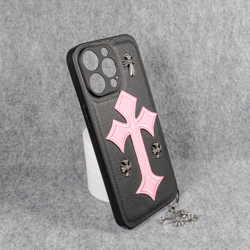 Chrome Hearts Cross Phone Case iPhone 11 12 13 14 15 16 17 18