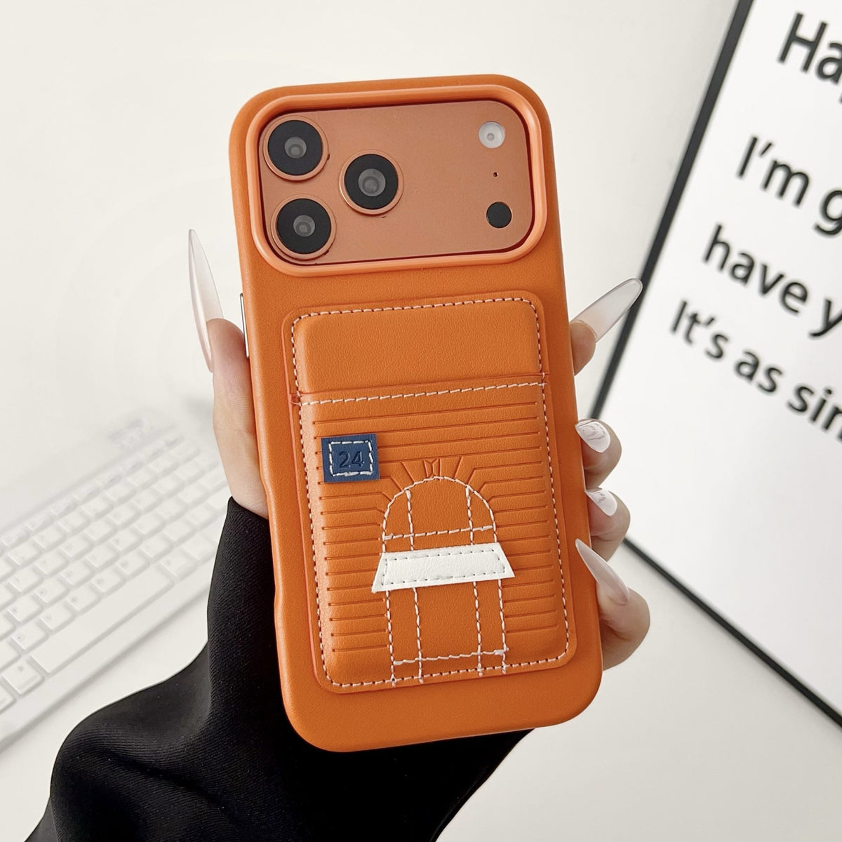 Card Holder Hermes iPhone Case 1318 / Pro / Pro Max
