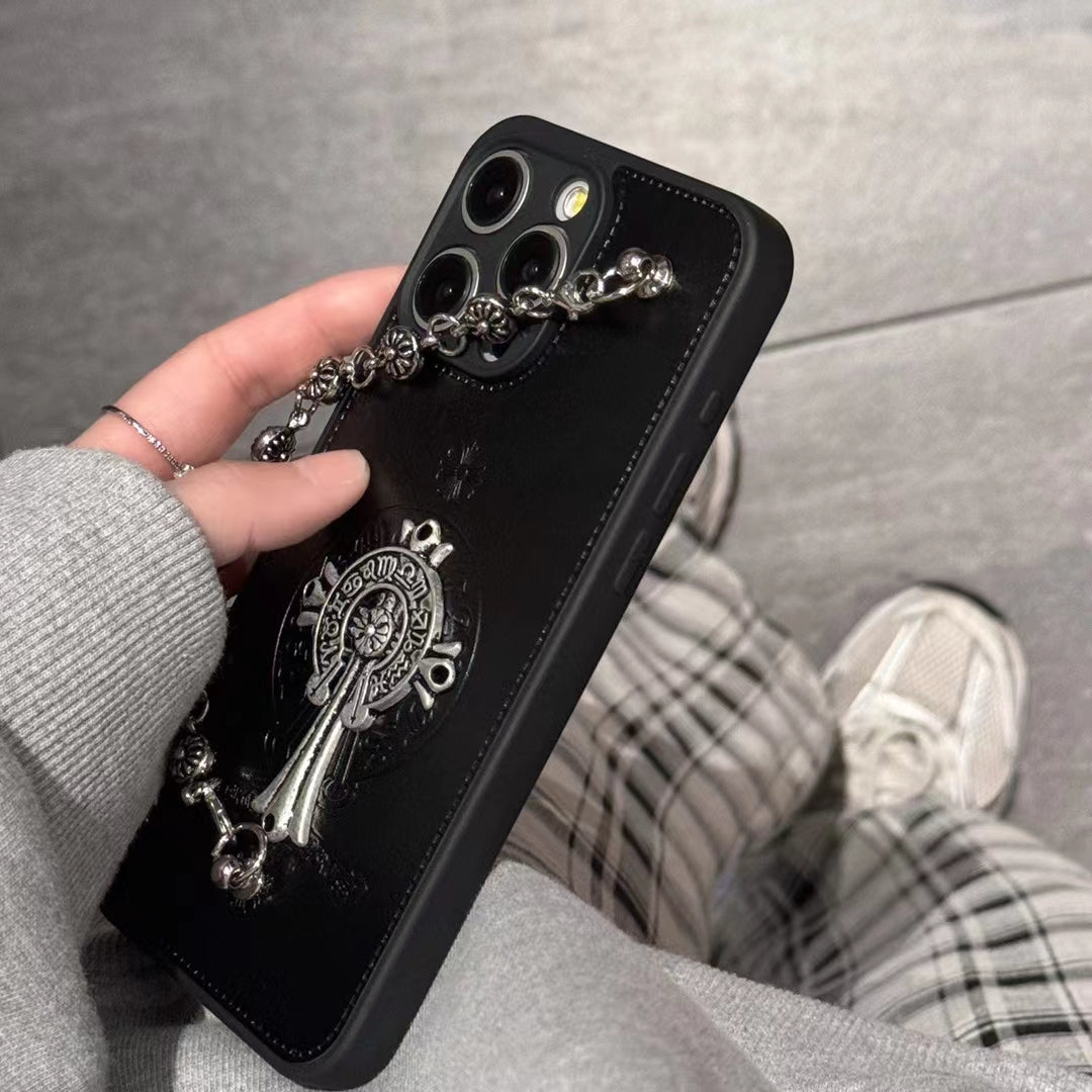 Chrome Hearts iPhone Case for 11 12 13 14 15 16 17 18Pro Max Plus