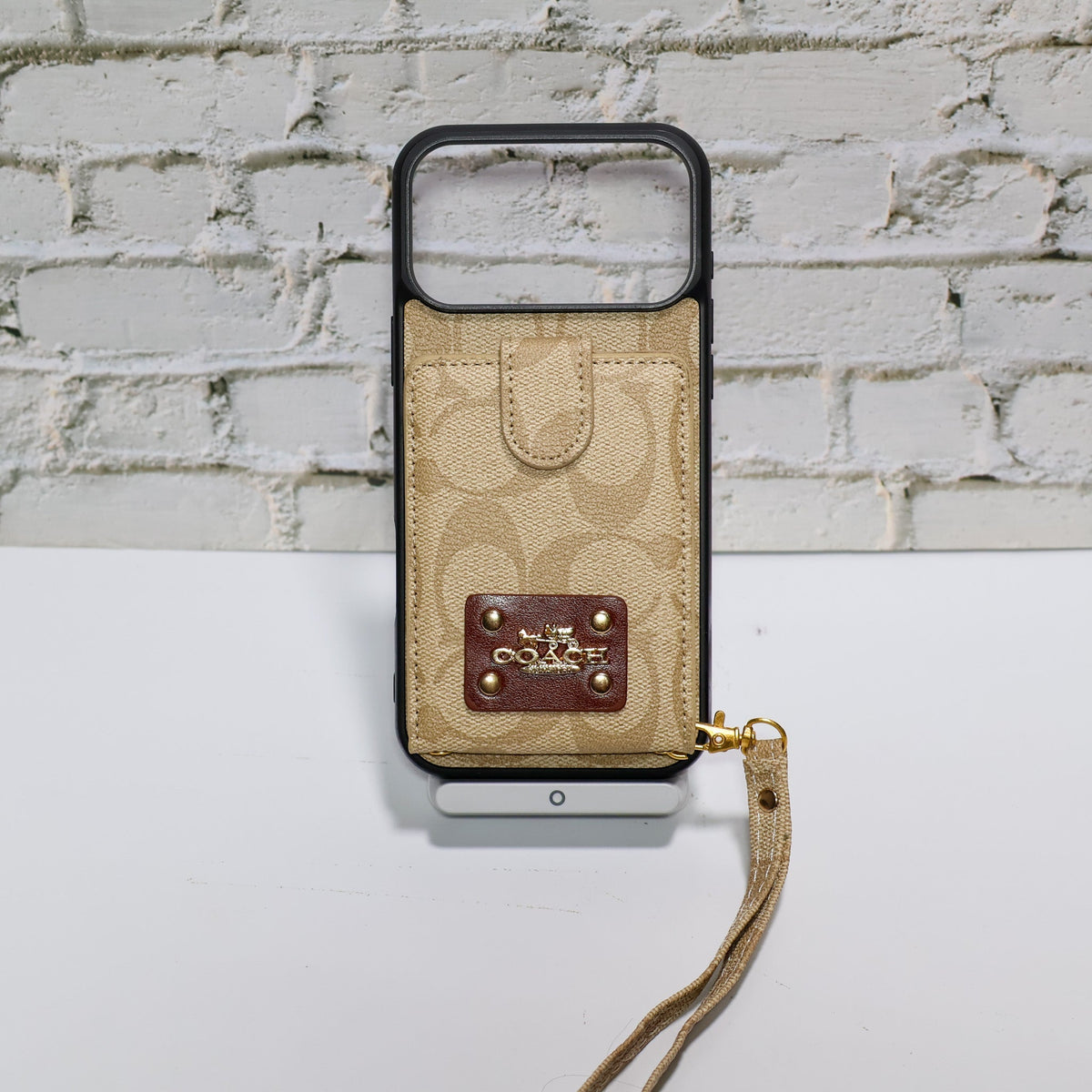 Coach Card Holder Case iPhone 1218/Pro/Pro Max/Plus