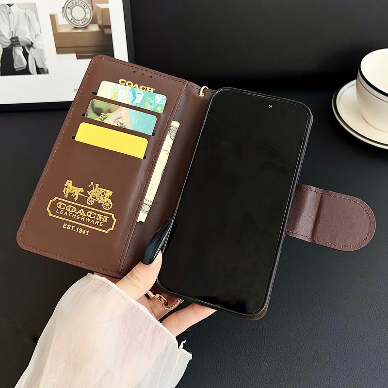 Coach Phone Case Wallet iPhone 1718 Series