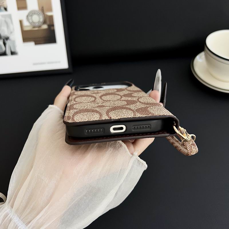 Coach Phone Case Wallet iPhone 1718 Series