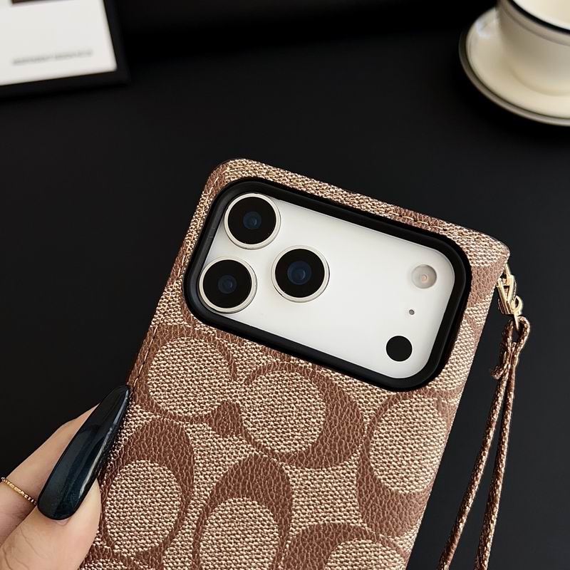Coach Phone Case Wallet iPhone 1718 Series