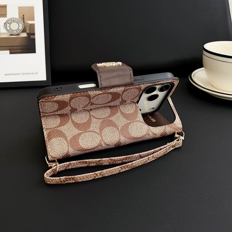 Coach Phone Case Wallet iPhone 1718 Series