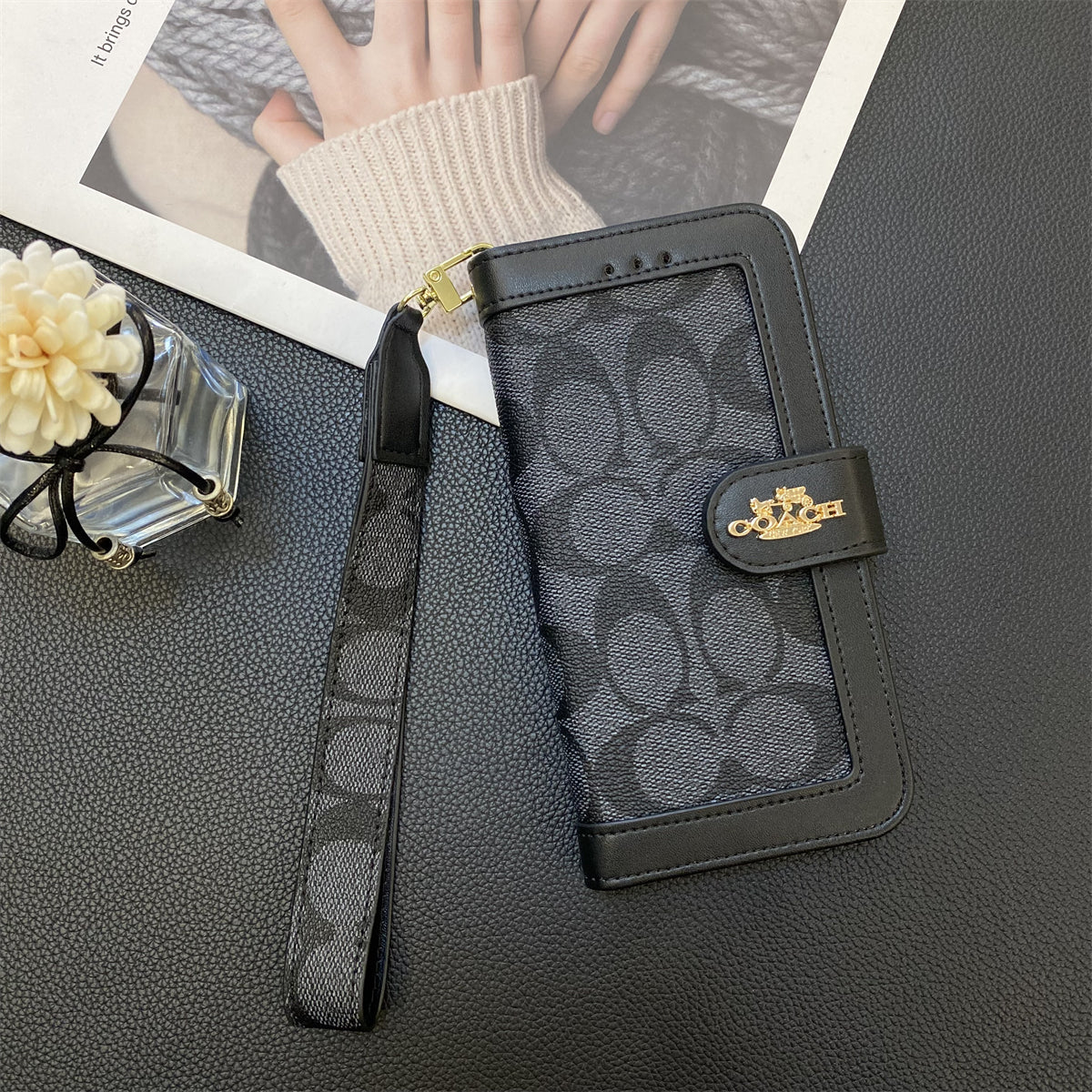 Coach Wallet iPhone Case for 1218 Pro Max Plus Series