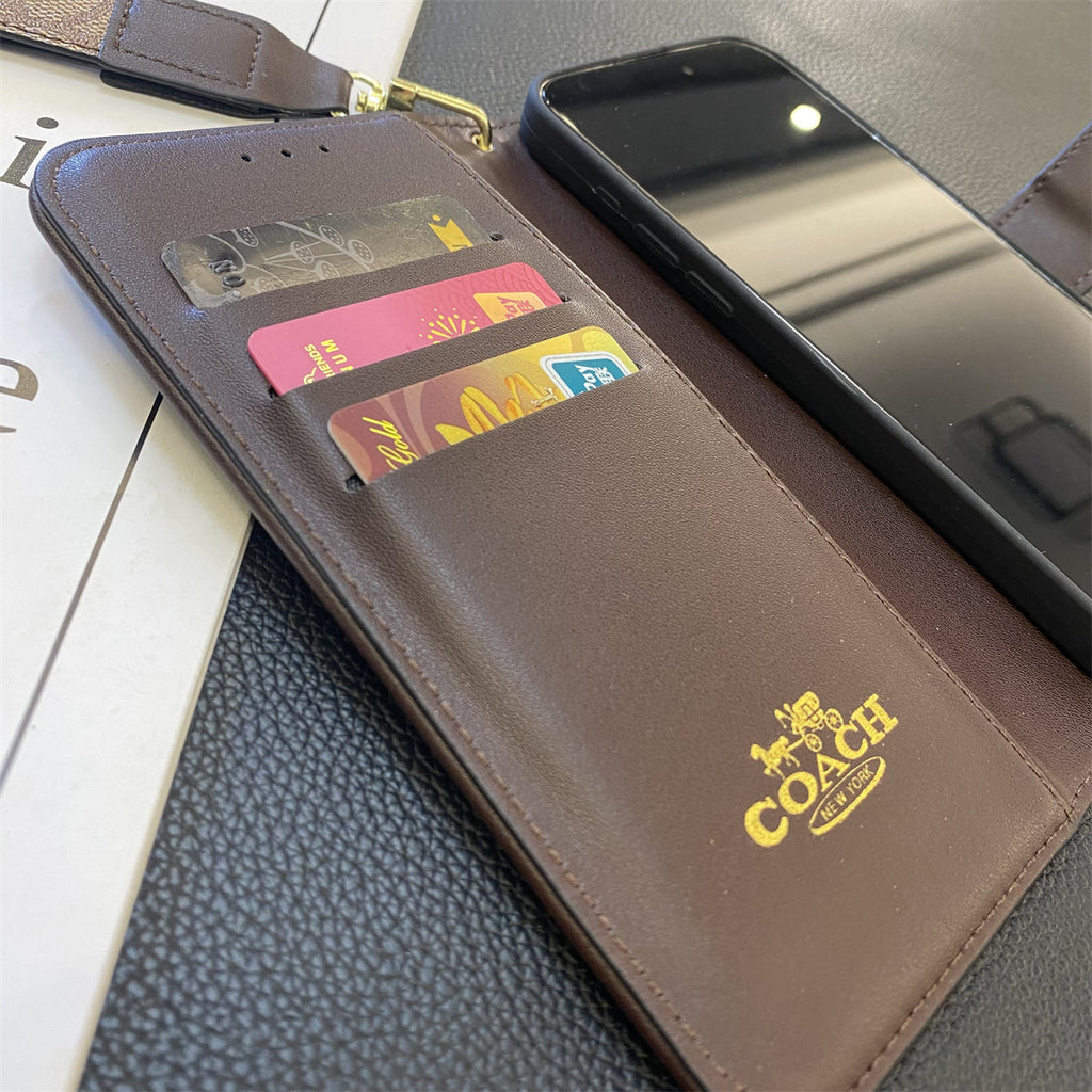 Coach Wallet iPhone Case for 1218 Pro Max Plus Series