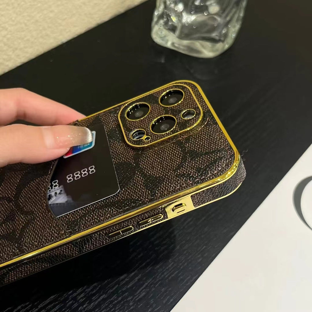 Coach Luxury Phone Case Card Holder iPhone 18