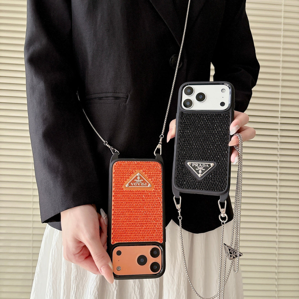 Prada Phone Case on Chain