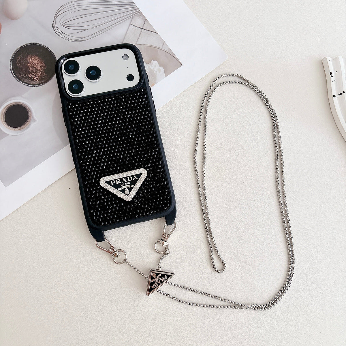 Prada Phone Case on Chain