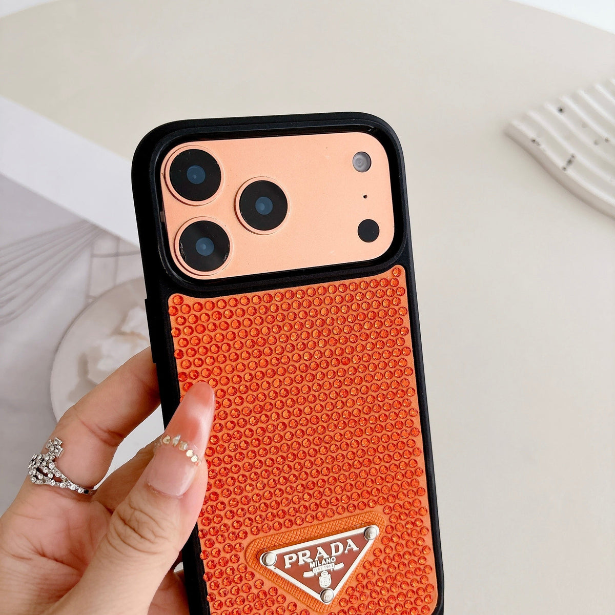 Prada Phone Case on Chain