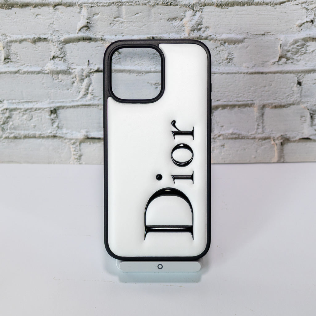 Dior Leather iPhone Case for 1318 Pro Max