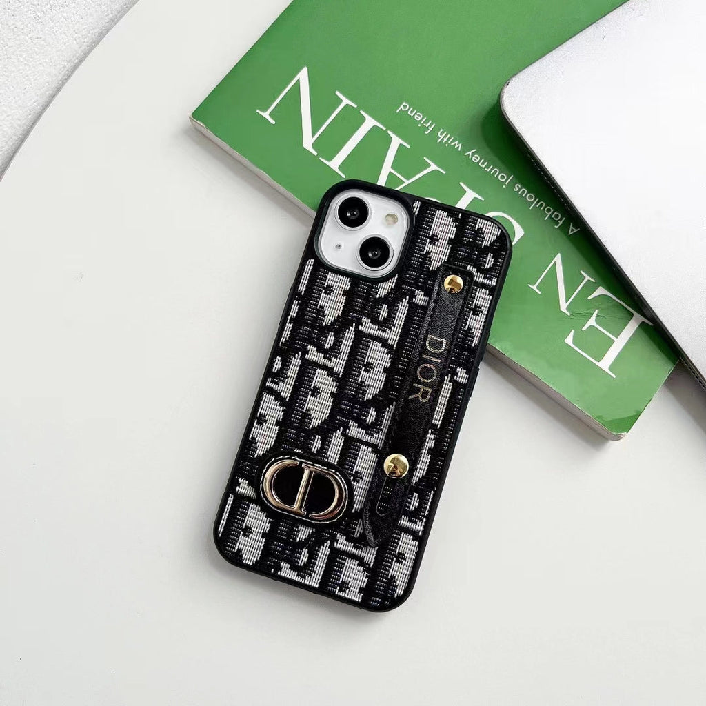 Dior Phone Case iPhone 13 11 12 14 15 16 17 18 Pro Max Plus Hand Strap