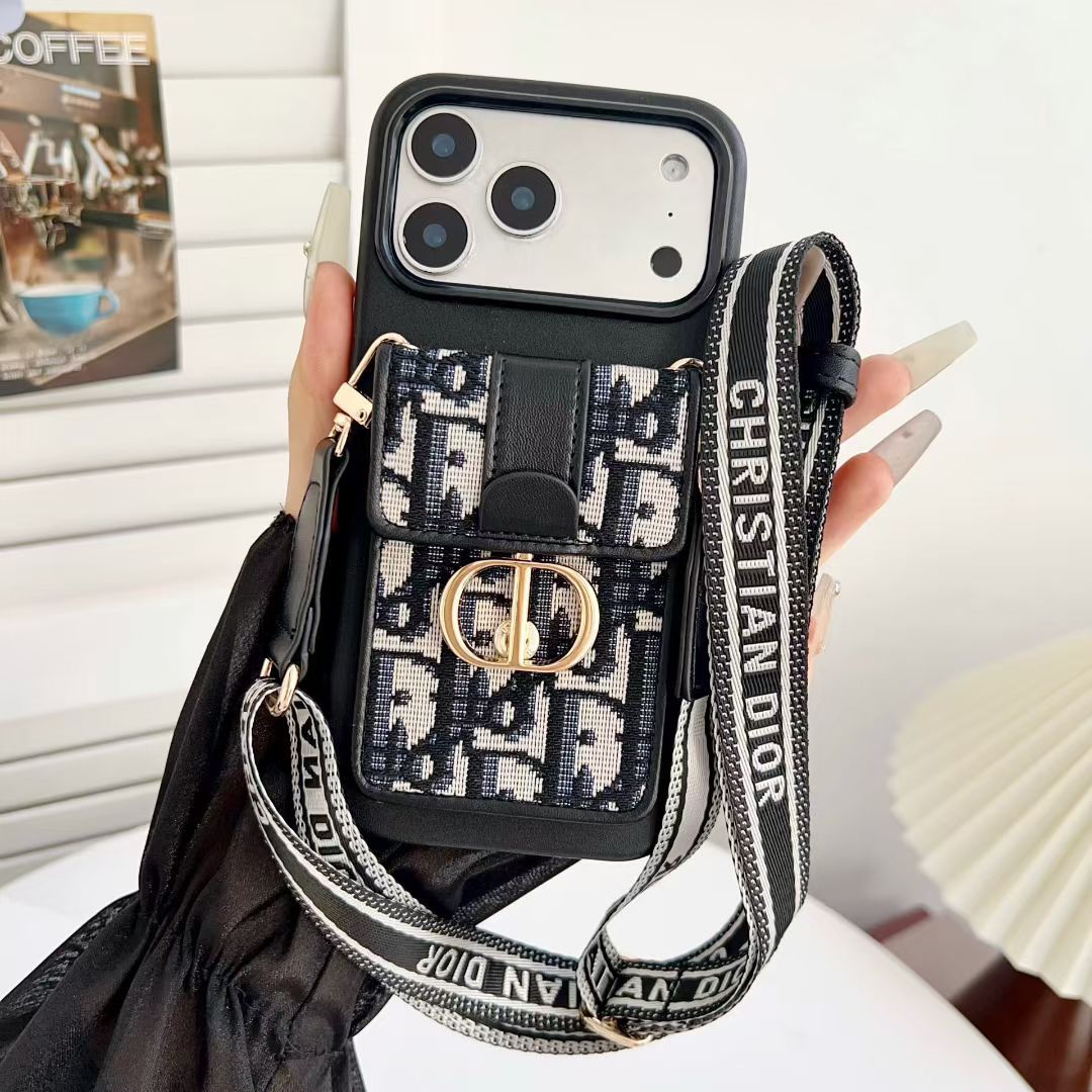 Dior Crossbody iPhone Case for 1218 Pro / Pro Max / Plus