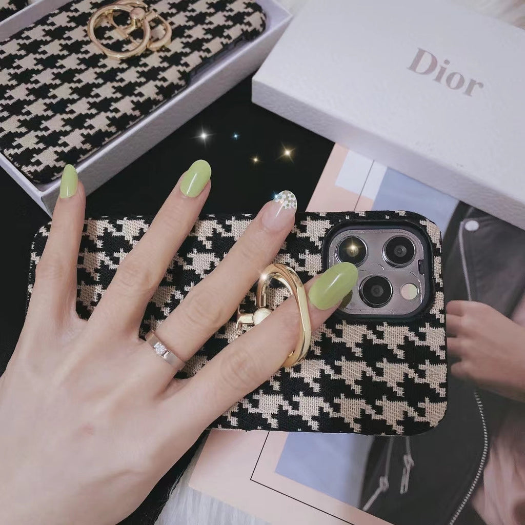 Dior Design iPhone Case for 11 12 13 14 15 16 17 18Pro Max Plus