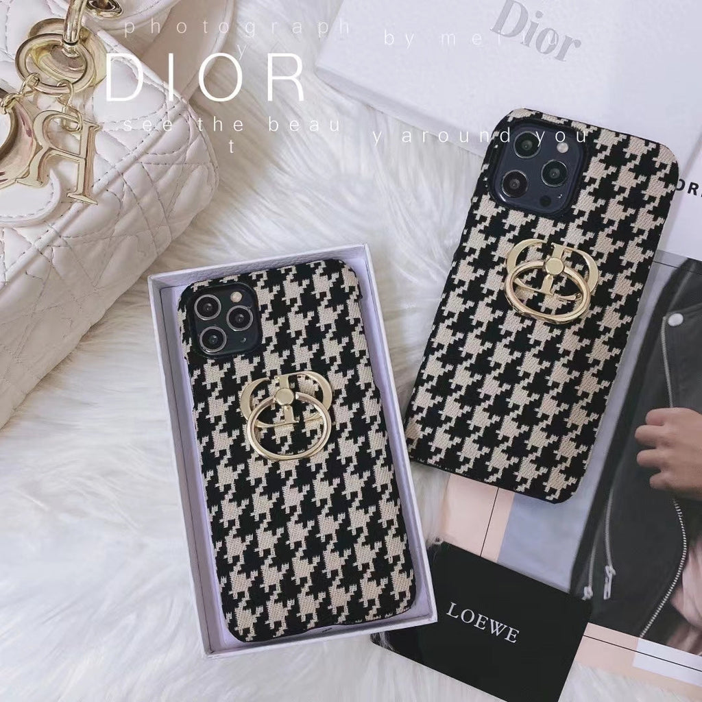 Dior Design iPhone Case for 11 12 13 14 15 16 17 18Pro Max Plus