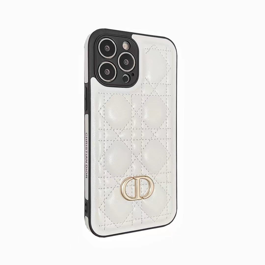 Dior Design iPhone Case Back Cover for 11 12 13 14 15 16 17 18Pro Max Plus