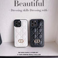 Dior Design iPhone Case Back Cover for 11 12 13 14 15 16 17 18Pro Max Plus