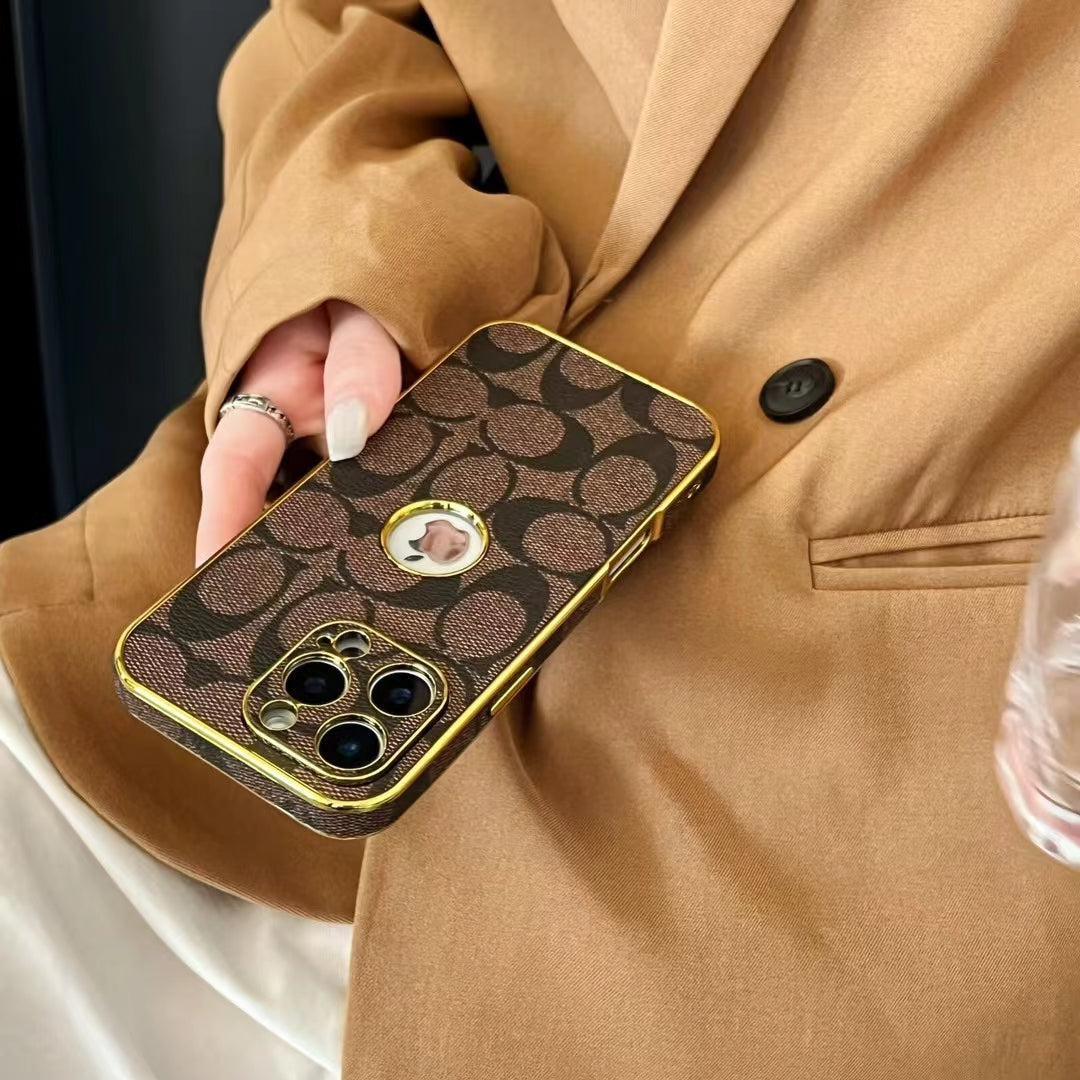 Coach Monogram iPhone Case 12 13 14 15 16 17 18