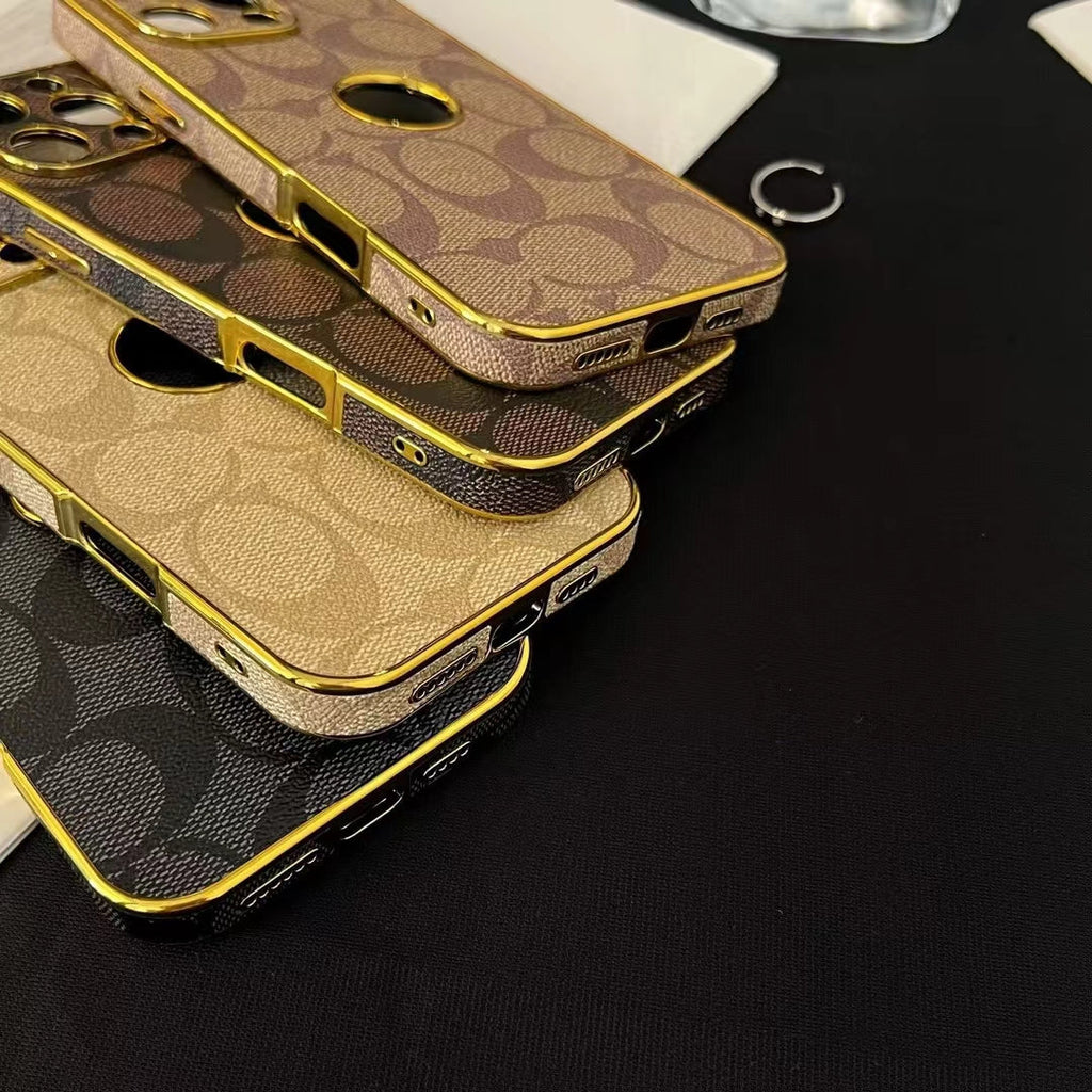 Coach Monogram iPhone Case 12 13 14 15 16 17 18