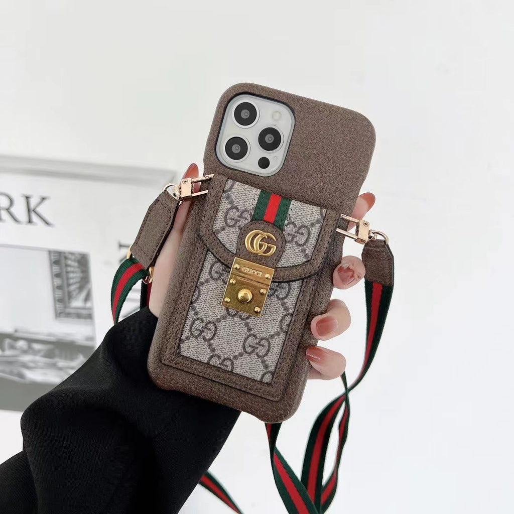Crossbody Style iPhone Case for 11 12 13 14 15 16 17 18Pro Max Plus