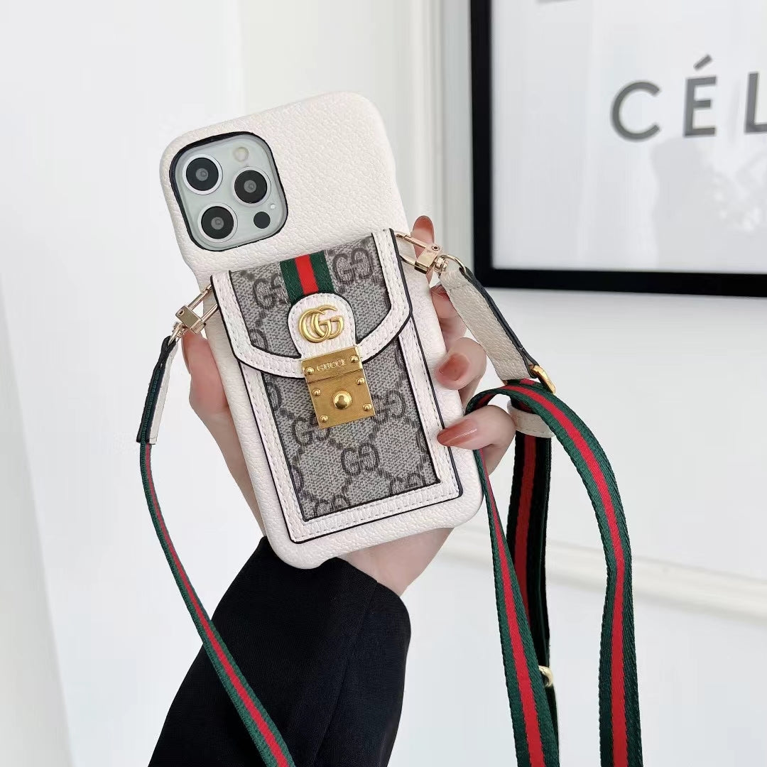 Crossbody Style iPhone Case for 11 12 13 14 15 16 17 18Pro Max Plus