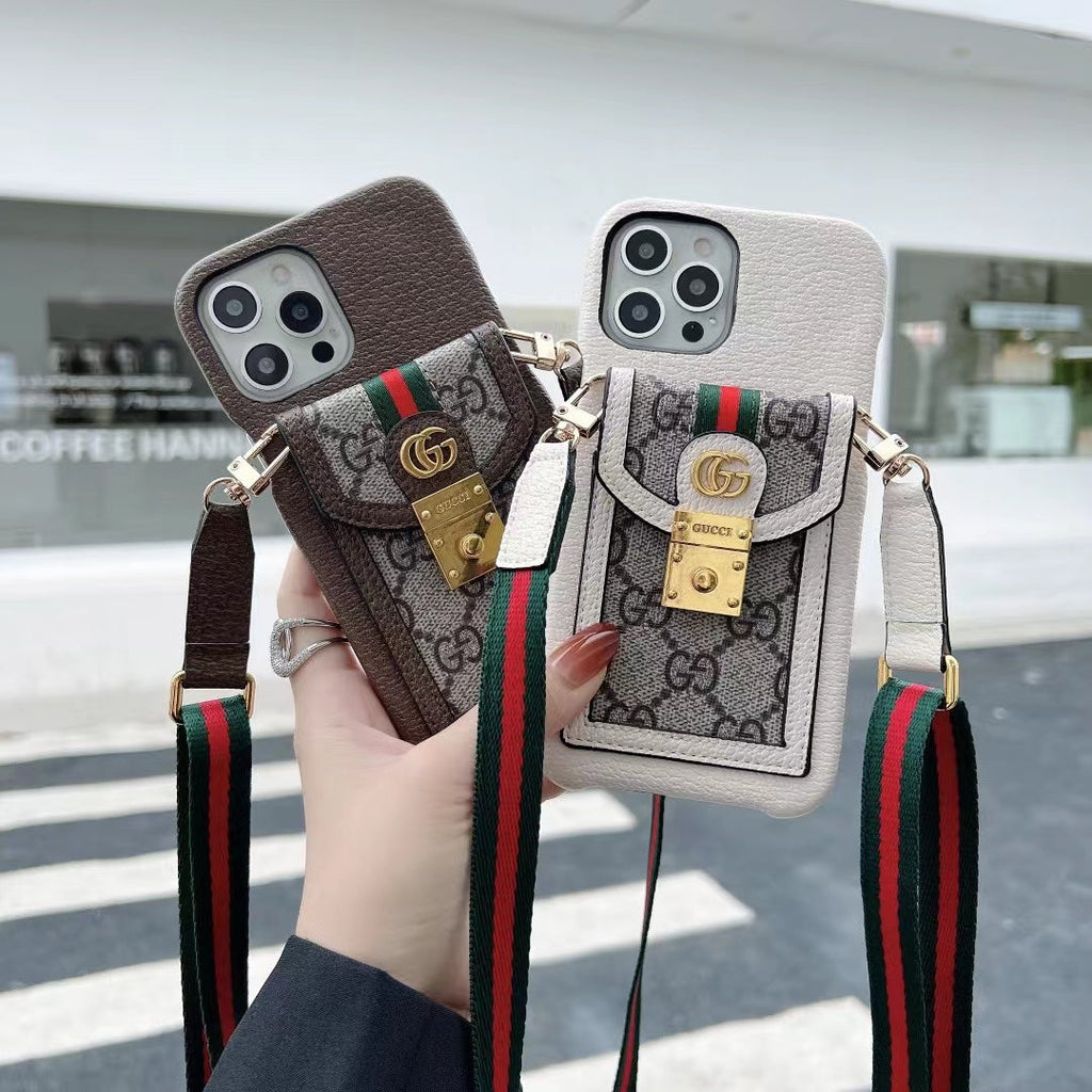 Crossbody Style iPhone Case for 11 12 13 14 15 16 17 18Pro Max Plus