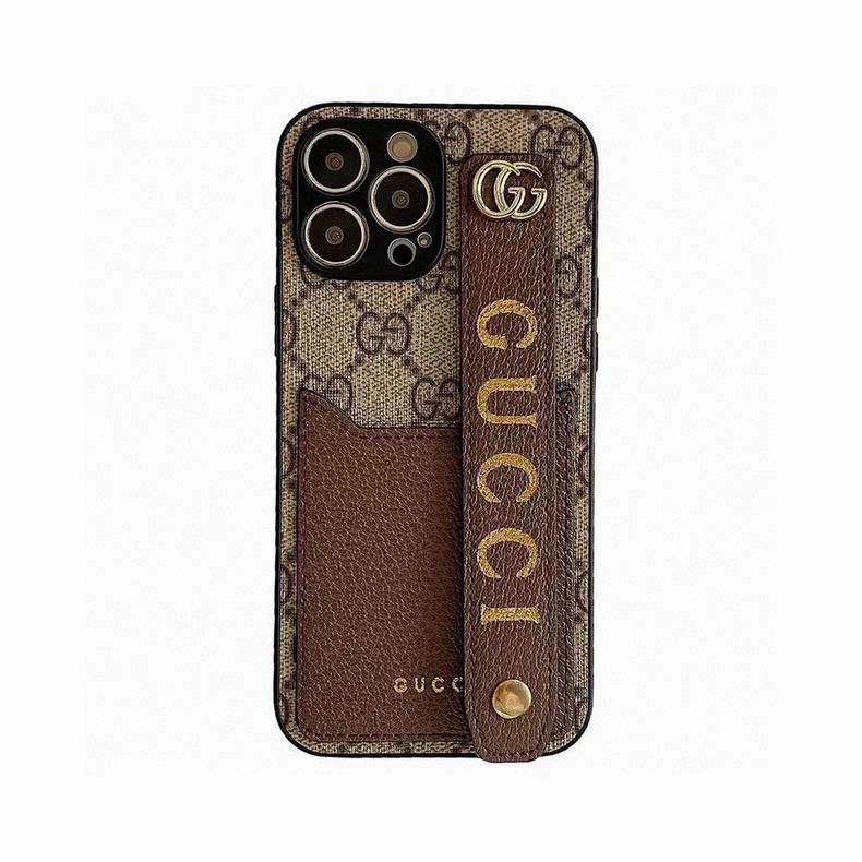 Gucci iPhone Case Hand Strap for iPhone 12 13 14 15 16 17 18Pro Max Plus