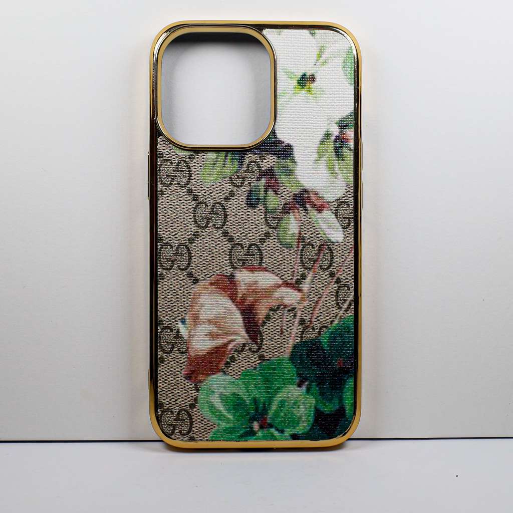 Gucci iPhone 1118 Plus Pro Max Case White Green Bloom