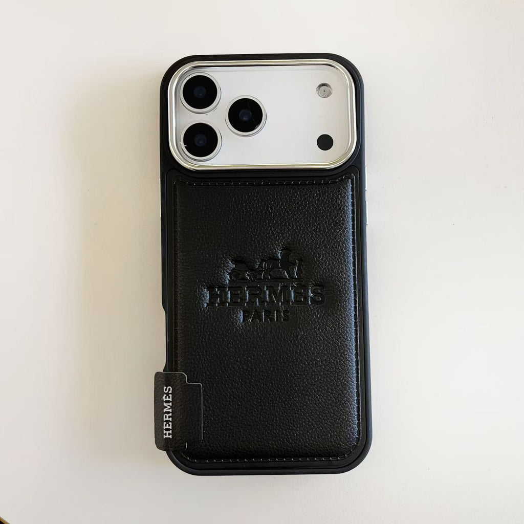 Hermes Leather Phone Case for 1318 / Pro / Pro Max