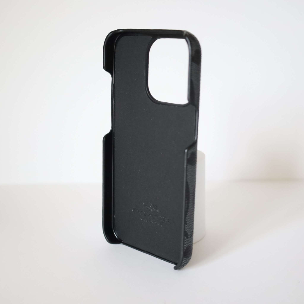 Coach iPhone 12 Pro Max Case Black for iPhone 11 12 13 14 15 16 17 18Pr Max