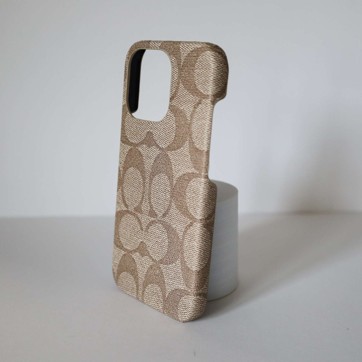 Coach iPhone 13 Case Light Beige for iPhone 11 12 13 14 15 16 17 18pro Max